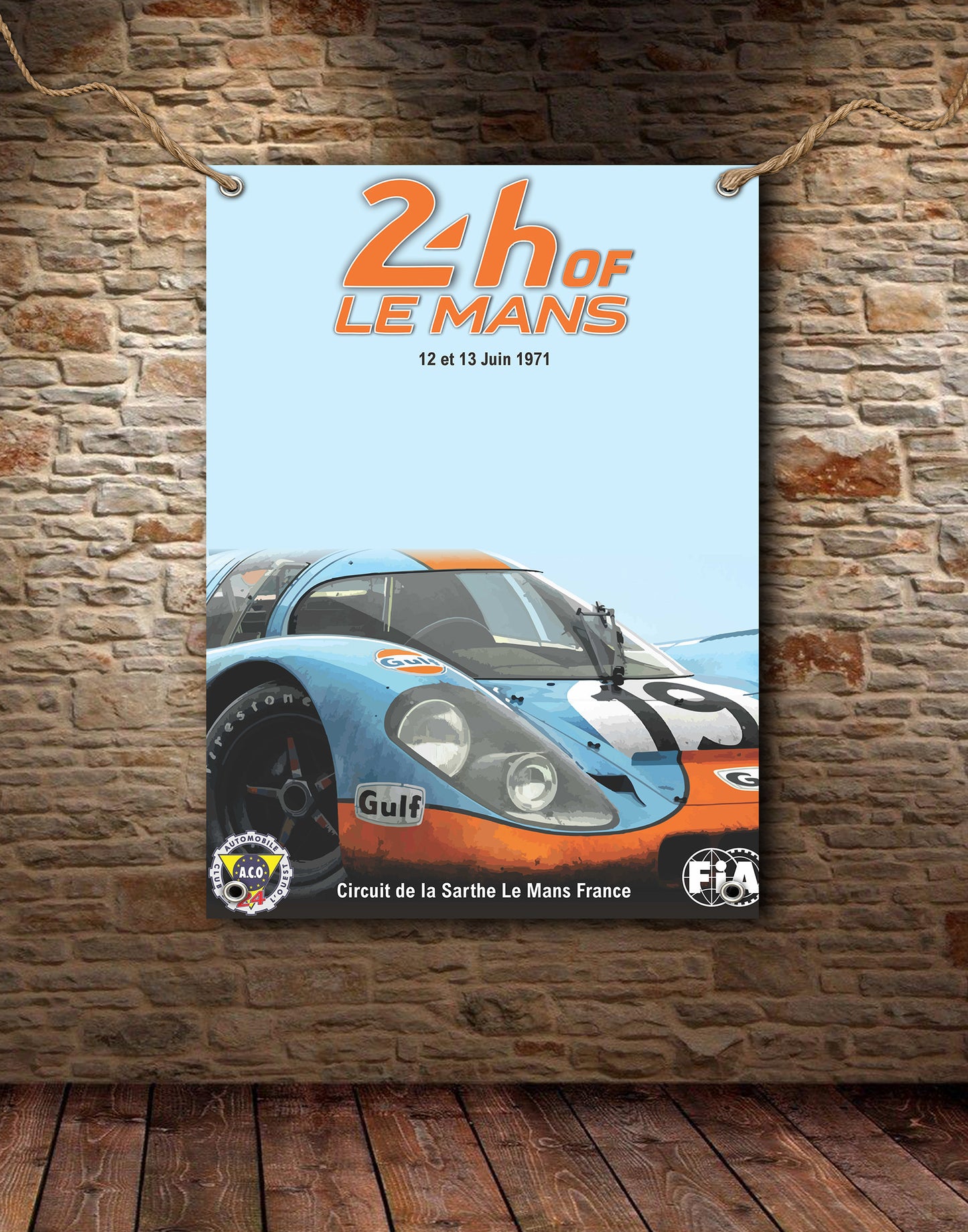 Le Mans 1971 Banner