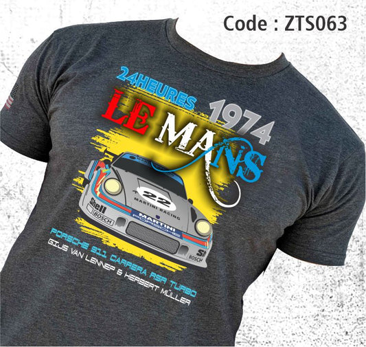 Le Mans 1974 Martini Victory Retro T Shirt