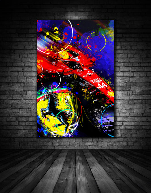 Lewis Hamilton Ferrari Montage 2025