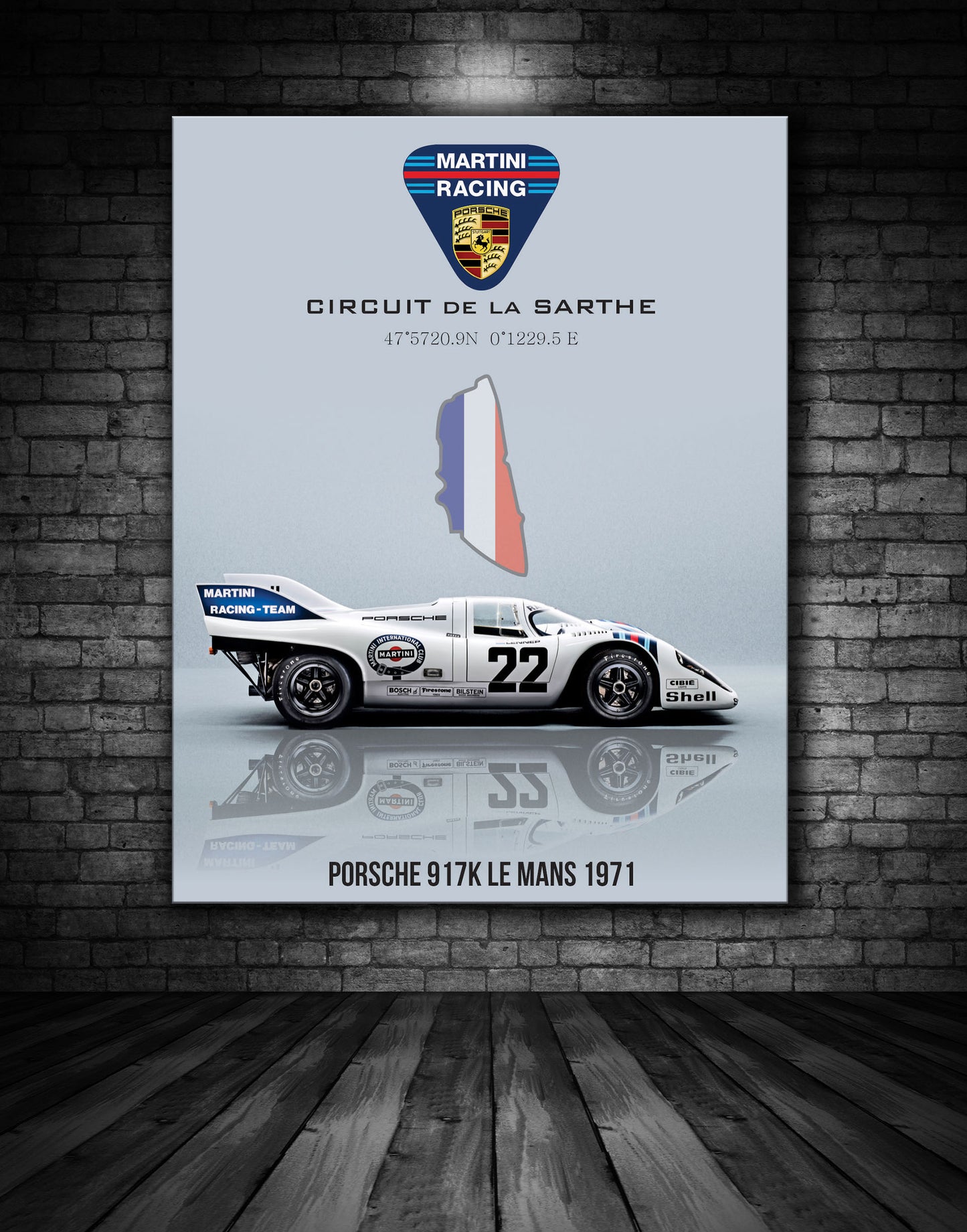 MARTINI RACING PORSCHE WHITE