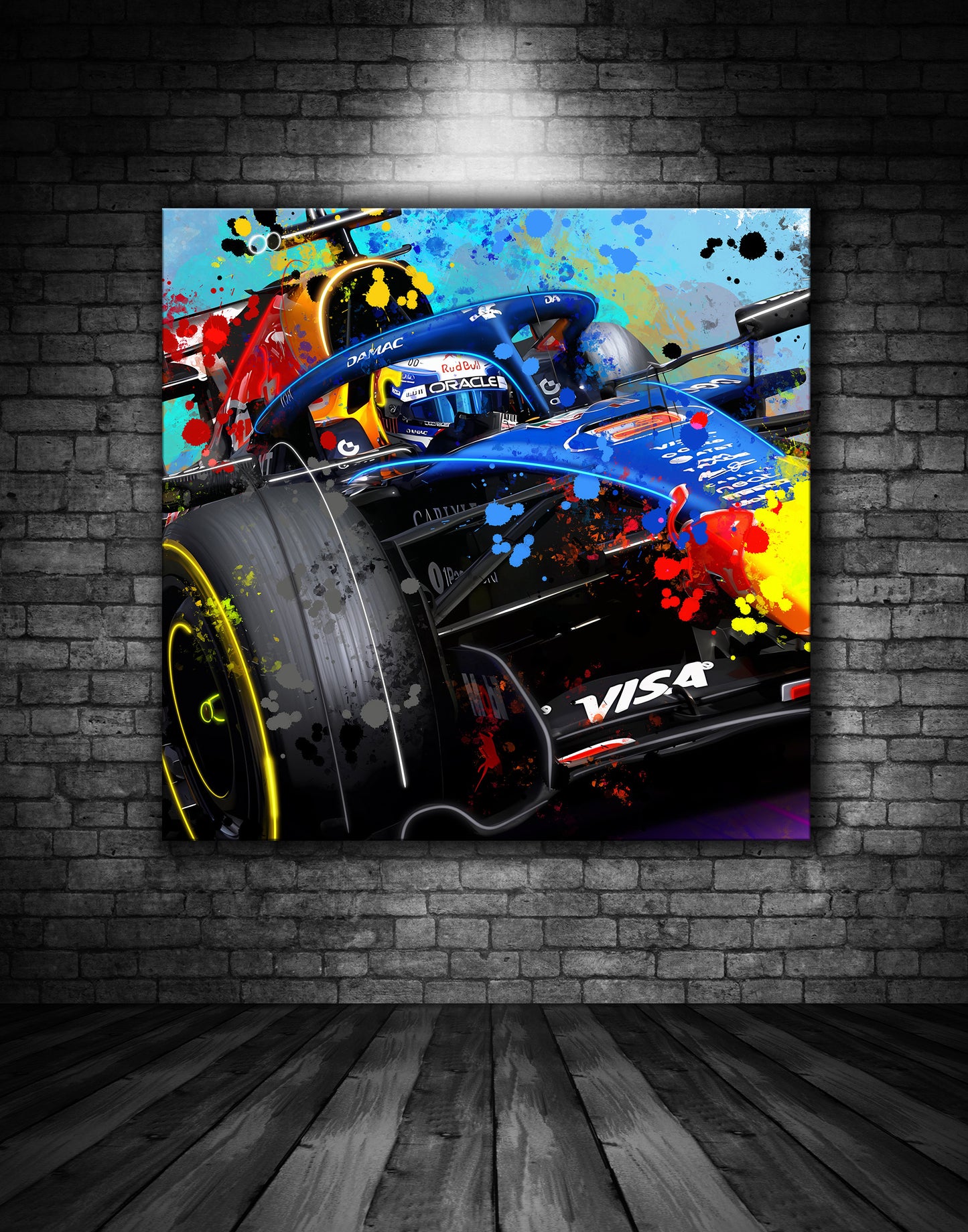 MAX VERSTAPPEN RED BULL F1 2026 PAINTING