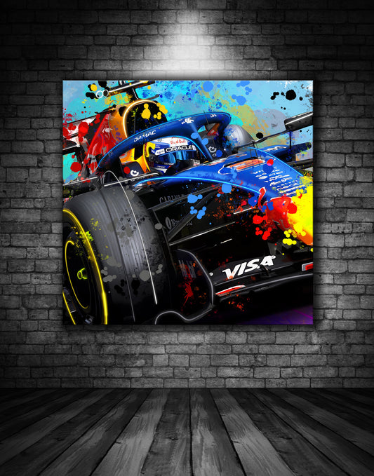 MAX VERSTAPPEN RED BULL F1 2026 PAINTING