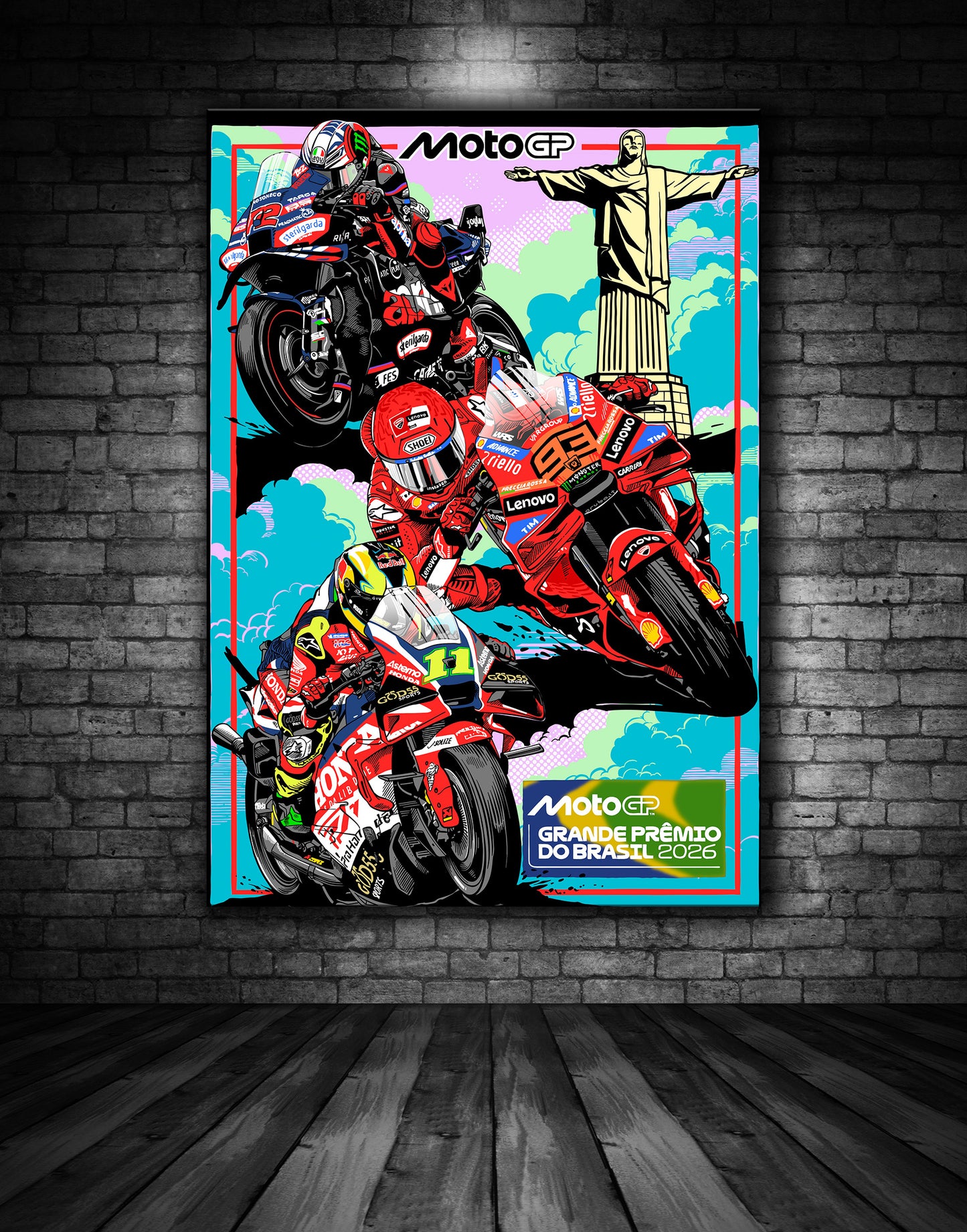 MOTO GP OF BRAZIL POSTER 2026