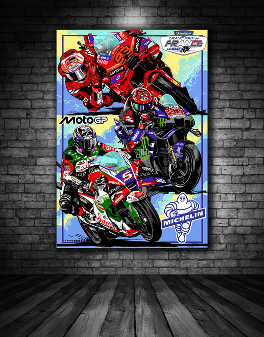 MOTO GP OF FRANCE POSTER 2026