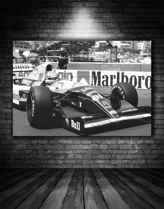 Mansell Monaco Grand Prix