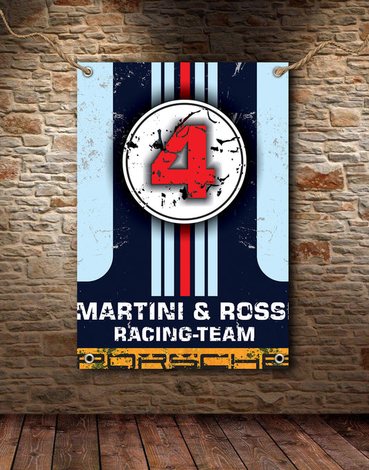 Martini Porsche #4 Banner