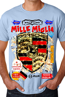 Mille Miglia Stutgart Vintage T shirt