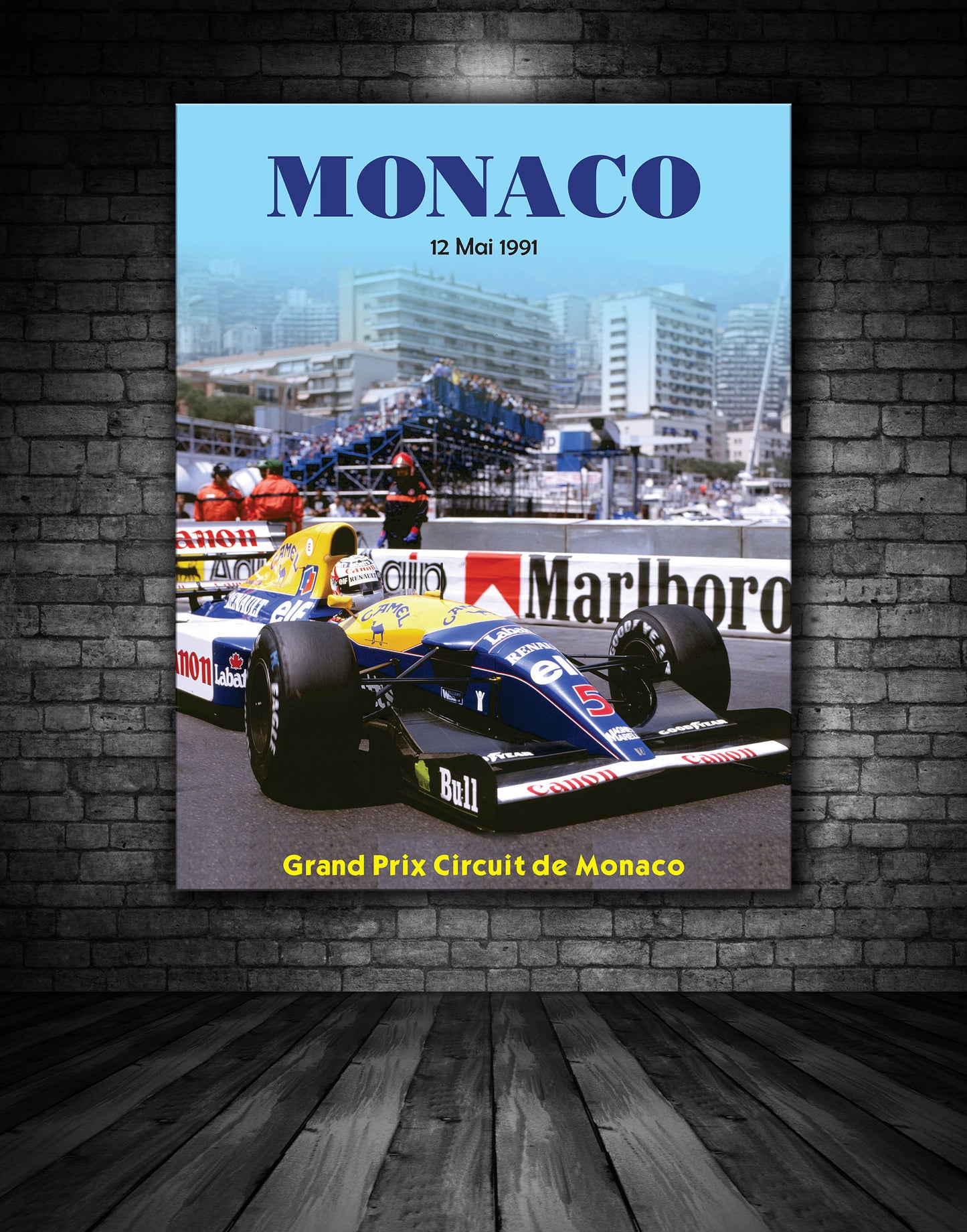 Monaco 1991 Poster