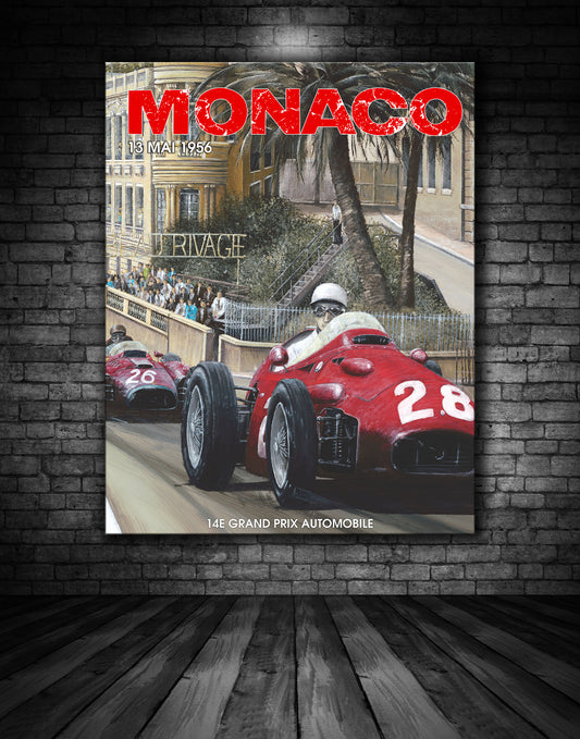 Monaco 56 Vintage Poster