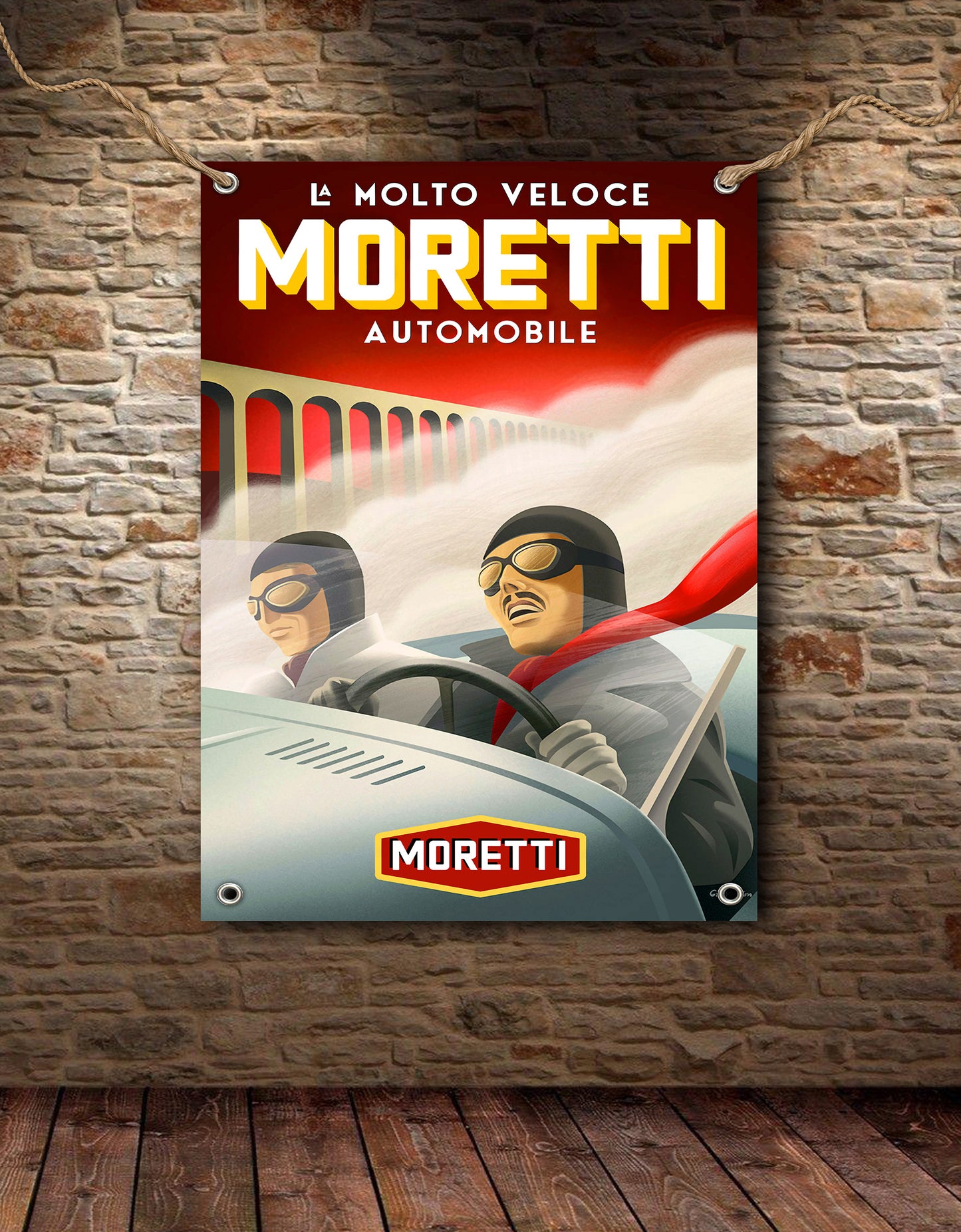 Moretti Art Deco Banner