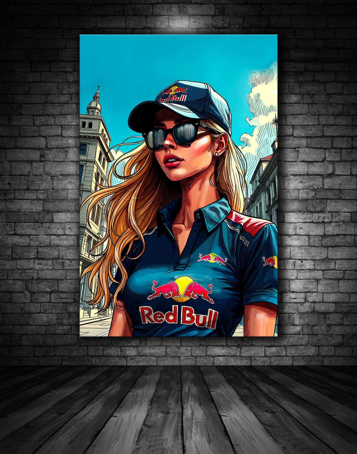 Motorsport Glamour Painting  (102)