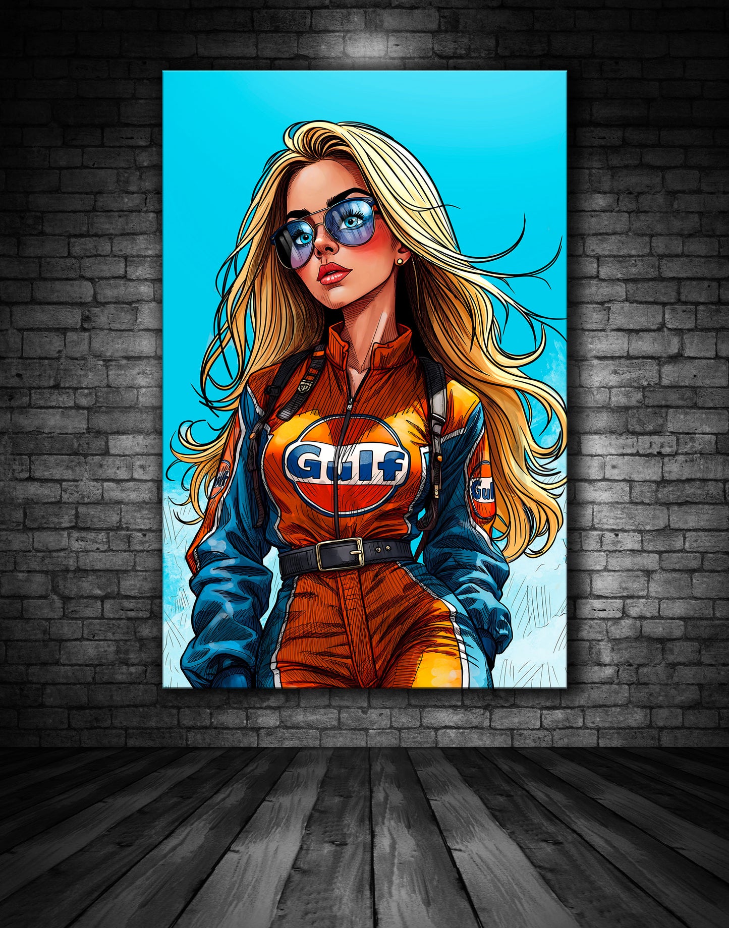 Motorsport Glamour Painting  (110)