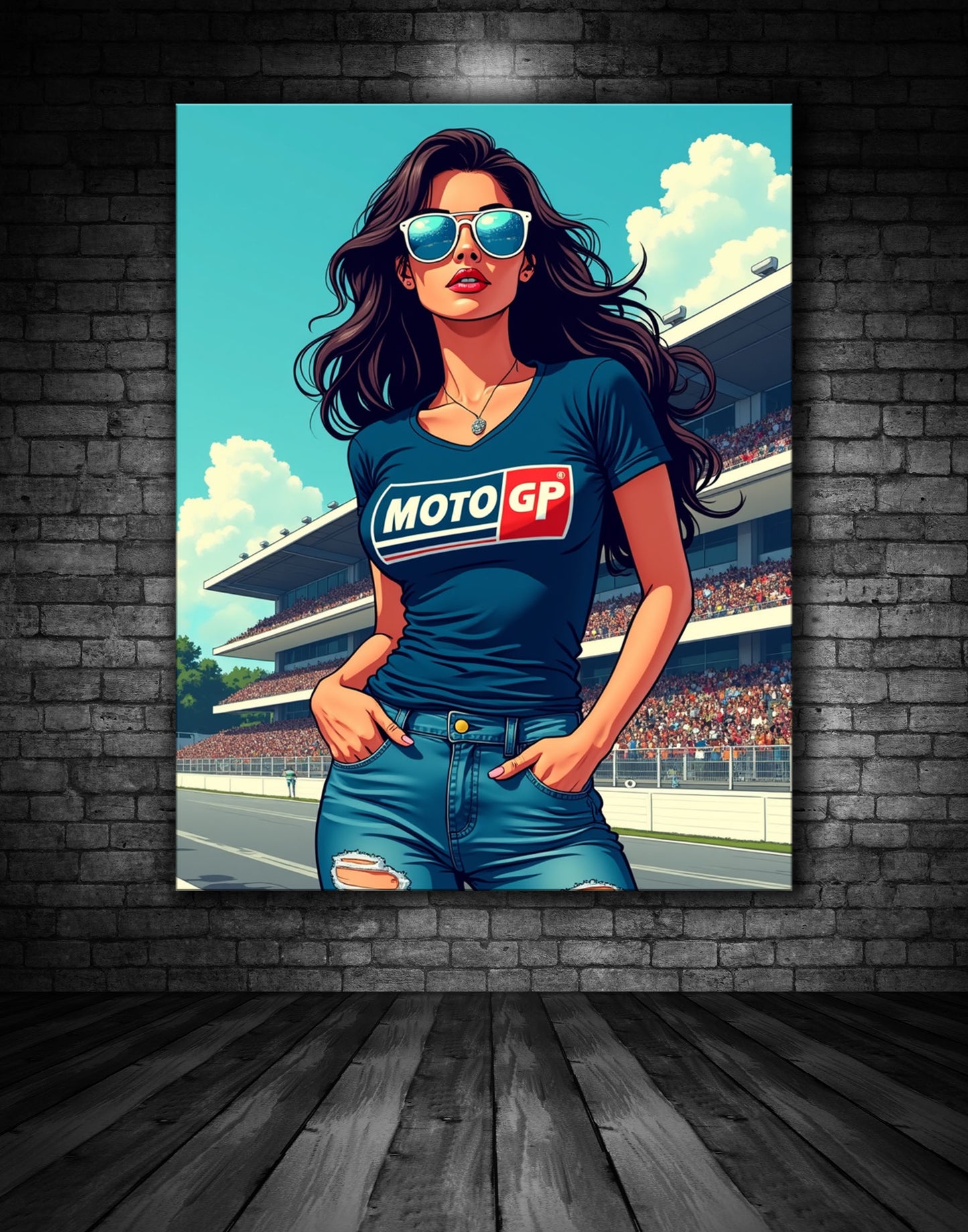 Motorsport Glamour painting (82)