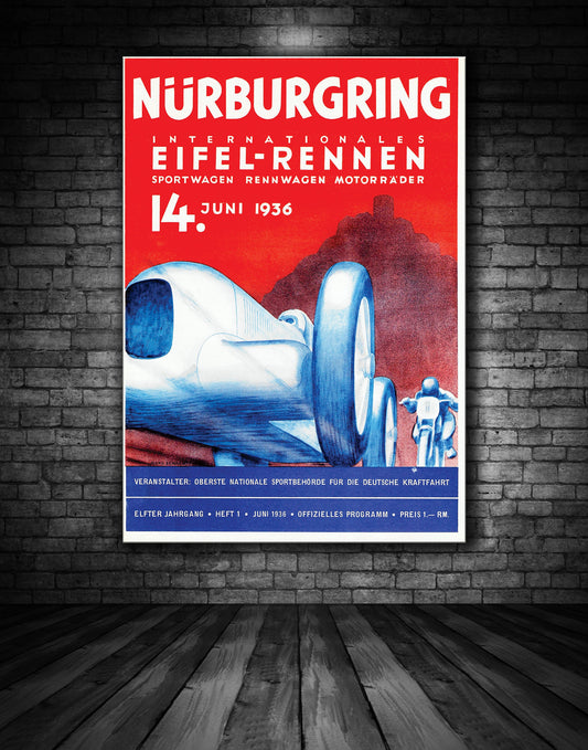 Nurburgring Eifelrennen 1936