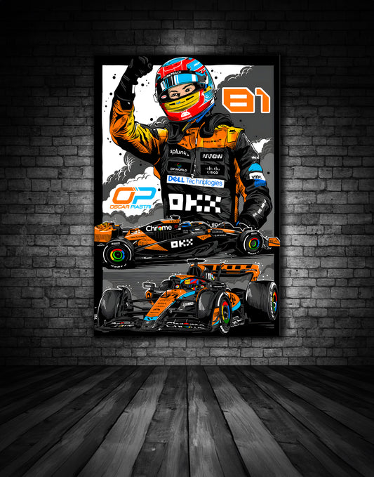 Oscar Piastri Mclaren Black Edition 2025