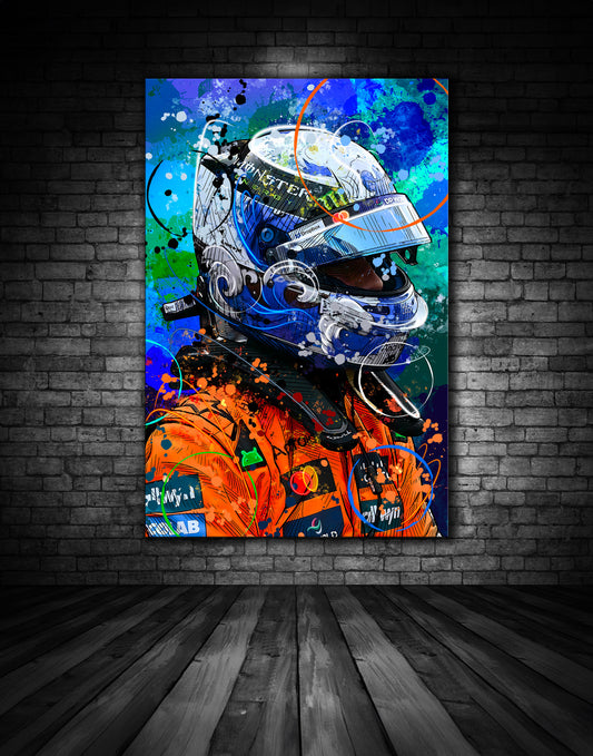 Oscar Piastri Mclaren Portrait 2025