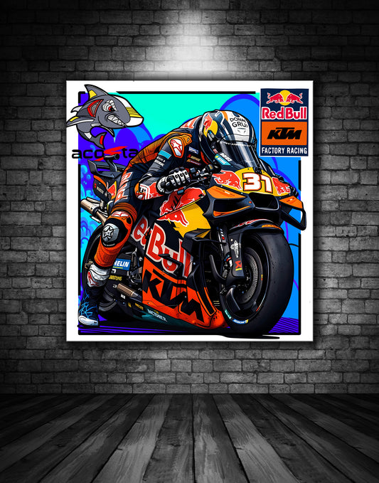 PEDRO ACOSTA KTM MOTO GP POSTER