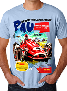 Pau Grand Prix Retro Grand Prix T Shirt