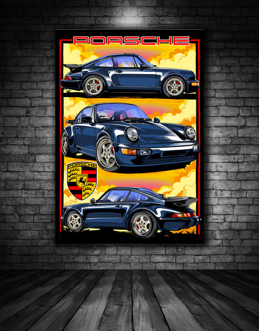 Porsche 911 930 Turbo Print