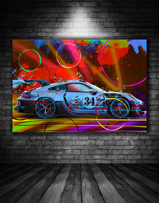 Porsche Martini GT3 RS Portrait