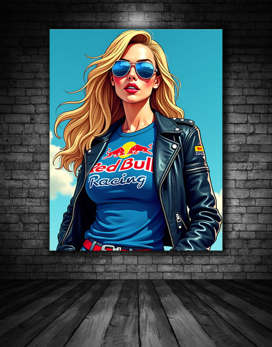 Red Bull F1 Glamour Painting