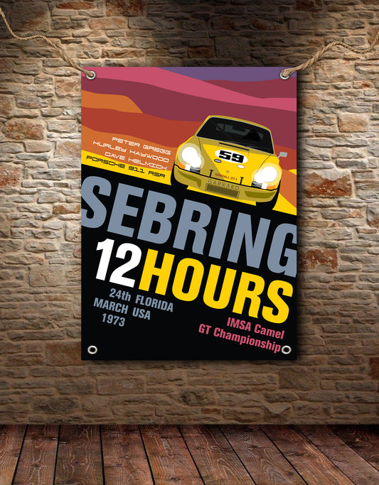 Sebring 12 Hours 1973 Banner