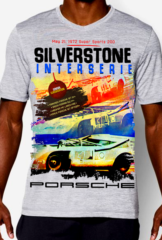 Silverstone Interserie Vintage Race T shirt