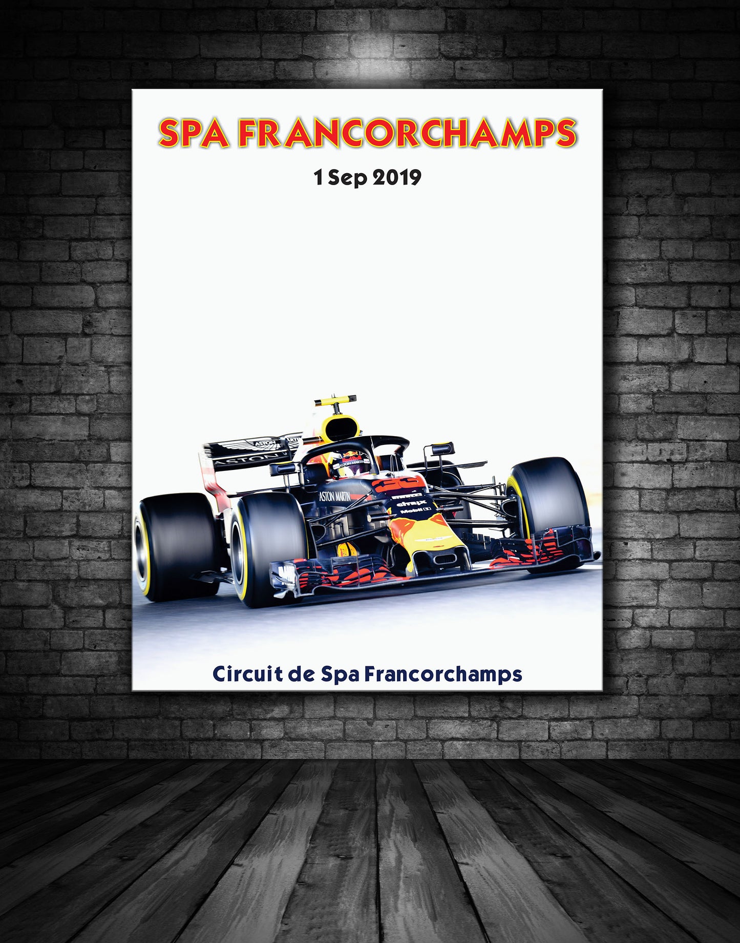 Spa Francorchamps 2019 Grand Prix Poster