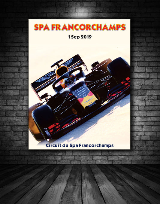 Spa Francorchamps 2019 Poster