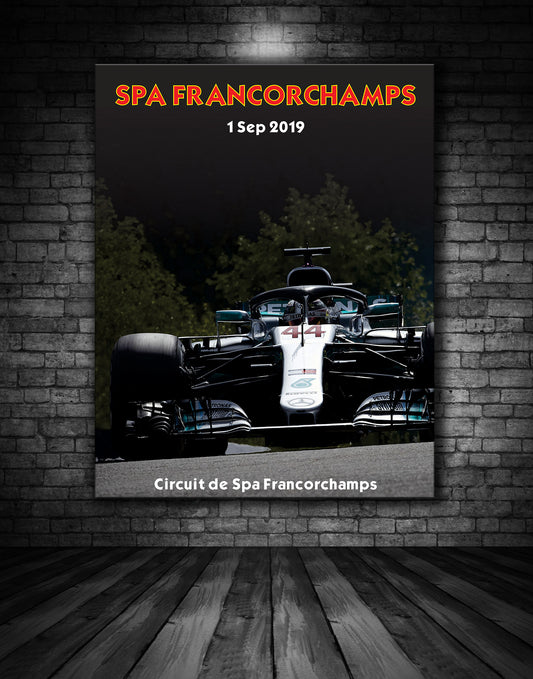 Spa Francorchamps Grand Prix 2019 Featuring Lewis Hamilton