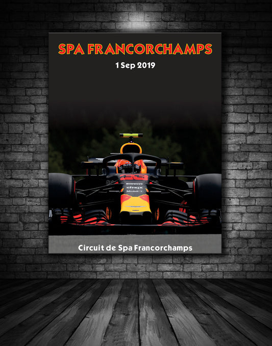 Spa Francorchamps Grand Prix 2019 Featuring Max Verstappen