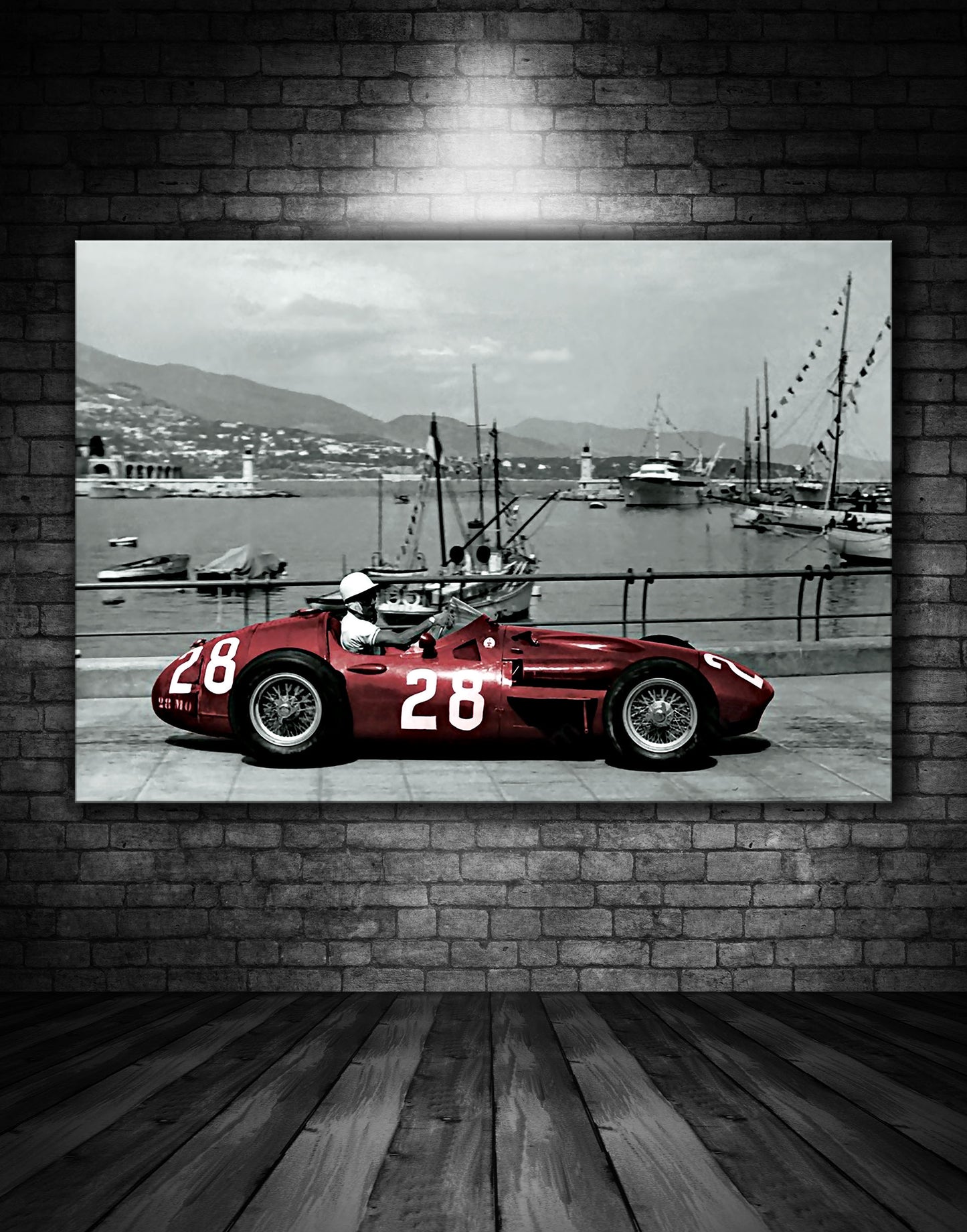 Stirling Moss Maserati 250F Monaco Grand Prix 1957