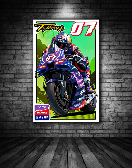 TOPRAK PRAMAC YAMAHA MOTO GP POSTER