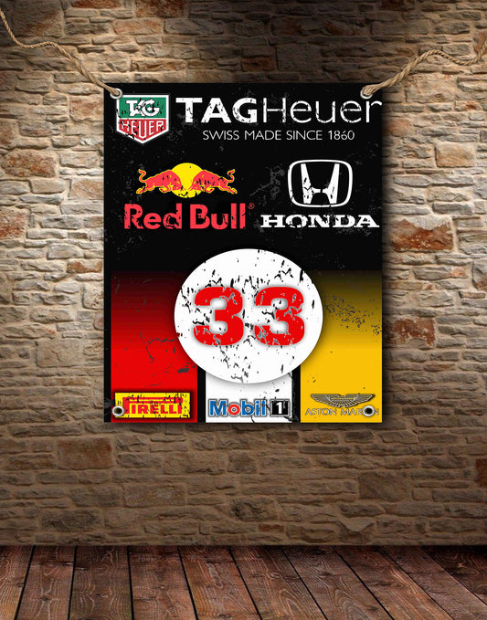 Tag Heuer Red Bull Banner