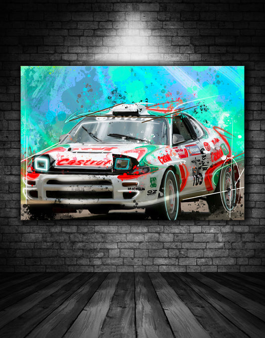 Toyota Celica GT Graffiti Rally Car