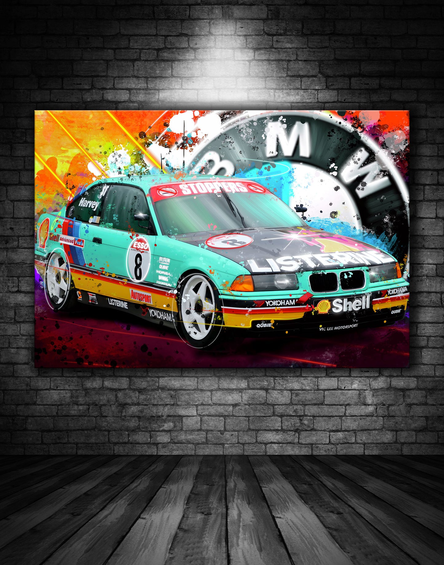 VLM BMW BTCC Graffiti Painting