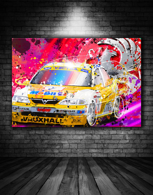 Vauxhall Vectra BTCC Graffiti Painting