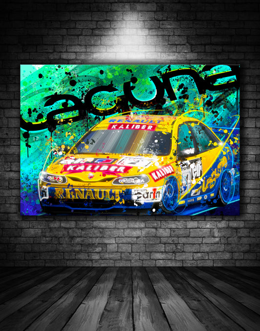 Williams Renault BTCC Supertourer Graffiti Painting