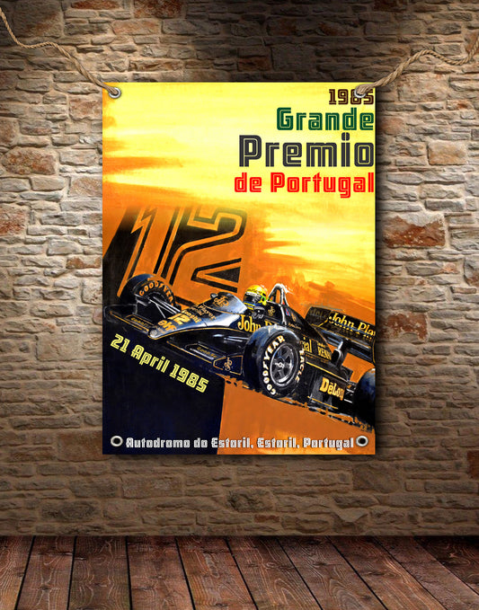 ortuguese Grand Prix 1985 Banner